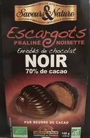 Jumlah gula yang masuk Ballotin Escargot Choc Noir