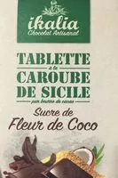 入っている砂糖の量 Tablette à la caroube de Sicile