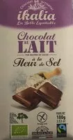 入っている砂糖の量 TABLETTE CHOCOLAT AULAIT ET FLEUR DE SEL