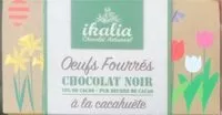 入っている砂糖の量 Oeufs fourrés chocolat noir