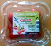 入っている砂糖の量 Tomates cerises allongées