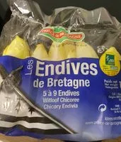 入っている砂糖の量 Endives de Bretagne