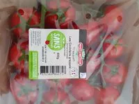 入っている砂糖の量 Les cocktails grappes tomates