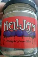 İçindeki şeker miktarı Helljam confiture de cassis et rhum