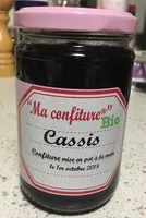 Amount of sugar in Ma confiture Cassis