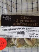 Zuckermenge drin Cuisses de grenouilles au beurre persillé