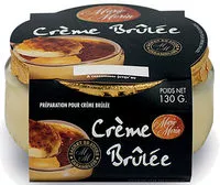 Suhkru kogus sees Crème brûlée nature