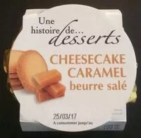 Sucre et nutriments contenus dans Une histoire de dessert