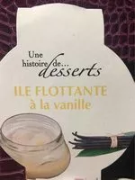 Quantité de sucre dans Ile Flottante a la vanillr