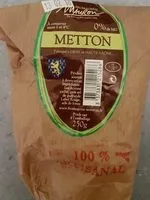 Quantité de sucre dans Metton