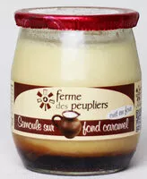 Zuckermenge drin Semoule de riz sur fond de caramel