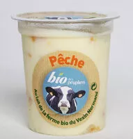 Sokerin määrä sisällä Yaourt brassé pêche bio