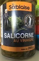 入っている砂糖の量 Salicorne au vinaigre