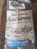 İçindeki şeker miktarı saucisson à l’ancienne