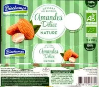 Sucre et nutriments contenus dans Biochamps