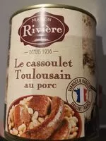 Sokerin määrä sisällä 1 boîte Cassoulet toulousain au porc