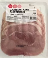 Quantité de sucre dans Jambon cuit superieur