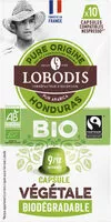 Quantité de sucre dans Capsules compatibles Nespresso Biodégradable Bio - Honduras