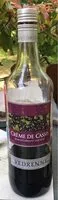 入っている砂糖の量 Crème De Cassis Vedrenne 1L