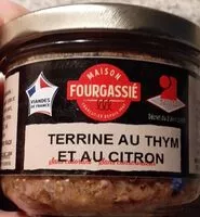 Sokerin määrä sisällä Terrine au thym et au citron