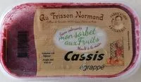 Amount of sugar in Mon sorbet aux Fruits - Cassis
