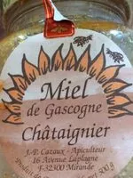 入っている砂糖の量 Miel de Gascogne