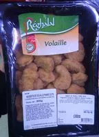 Sokerin määrä sisällä Nuggets de Volaille Panés Cuits