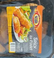 चीनी की मात्रा Spicy au Poulet