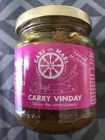 Suhkru kogus sees Carry Vinday