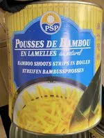 含糖量 Pousses de bambou en lamelles au naturel