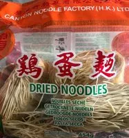 Cantidad de azúcar en Dried Noodles