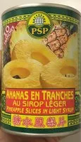 Sokerin määrä sisällä Ananas En Tranche psp