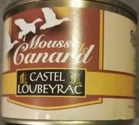 Sucre et nutriments contenus dans Castel loubeyrac