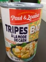 İçindeki şeker miktarı Tripes à la mode de Caen