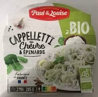 İçindeki şeker miktarı Cappelletti au chevre et epinards