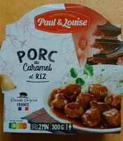 İçindeki şeker miktarı Porc au caramel et riz