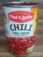 İçindeki şeker miktarı Chili con carne