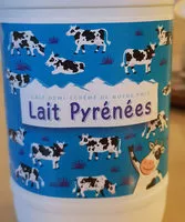 İçindeki şeker miktarı Lait demi-écrémé Pyrénées
