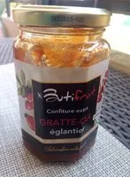 入っている砂糖の量 Confiture gratte cul