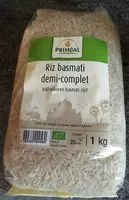 Riz basmati demi complet