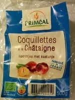 İçindeki şeker miktarı Coquillettes à la châtaigne