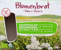 中的糖分和营养成分 Blumenbrot