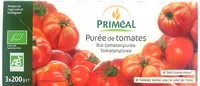 चीनी की मात्रा Purée de tomates