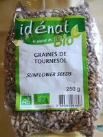 Quantité de sucre dans Graines de tournesol