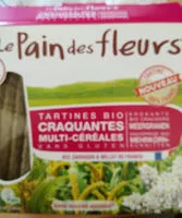 İçindeki şeker miktarı Tartines bio craquantes multi-céréales sans gluten