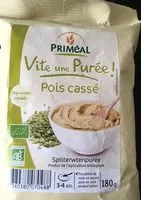 Cantidad de azúcar en Vite une purée pois cassé