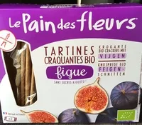 Quantité de sucre dans Tartines craquantes bio figue