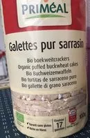 Jumlah gula yang masuk Galettes Pur Sarrasin