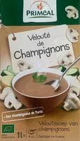 Jumlah gula yang masuk Velouté de champignons