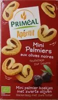 Quantité de sucre dans Mini Palmiers Aux Olives Noires